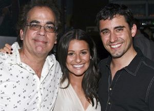 Concert Director Richard Jay-Alexander and Lea Michele Photo