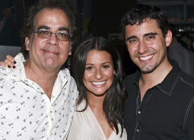 Concert Director Richard Jay-Alexander and Lea Michele Photo