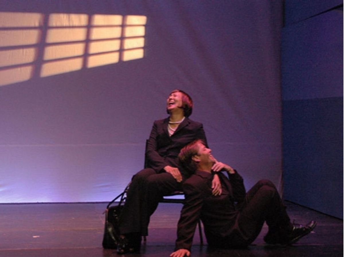 Dorothy Brown and Holden Hansen at 