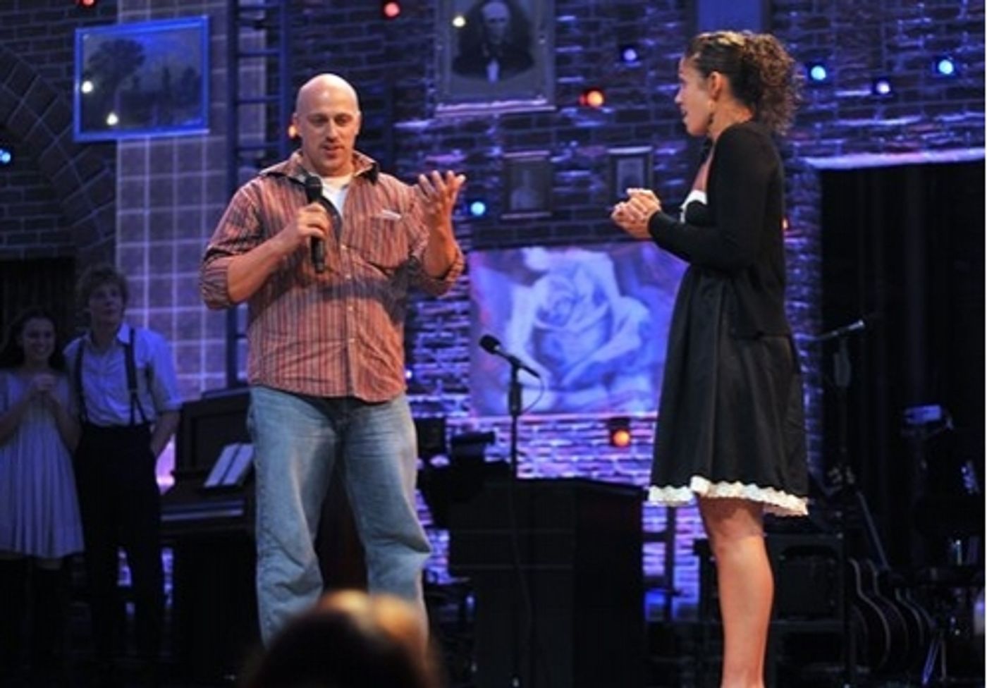 Photo Coverage: Spring Awakening Onstage Proposal Photo Coverage: Spring Awakening Onstage Proposal Image