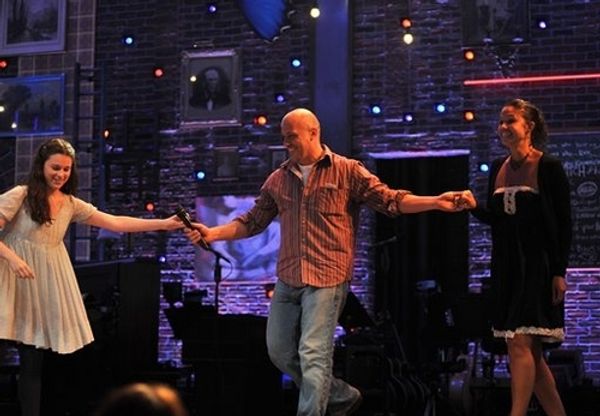 Alexandra Socha welcomes James Beneduce and Jennifer Li to the stage
 Photo