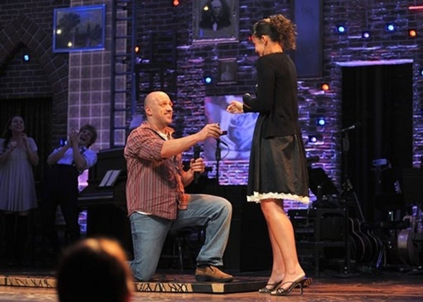 Photo Coverage: Spring Awakening Onstage Proposal Photo Coverage: Spring Awakening Onstage Proposal Image