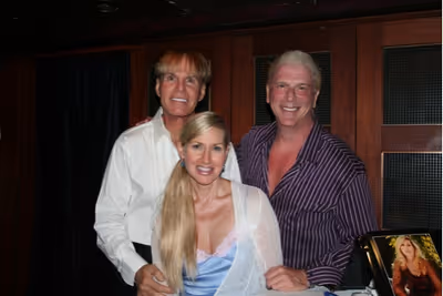 Chuck Steffan, Luba Mason and Ron Abel Photo