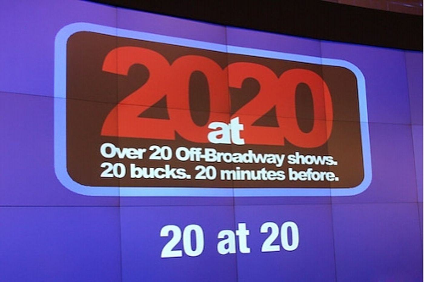 Photo Coverage: 20 at 20 Nasdaq Closing Bell  Image
