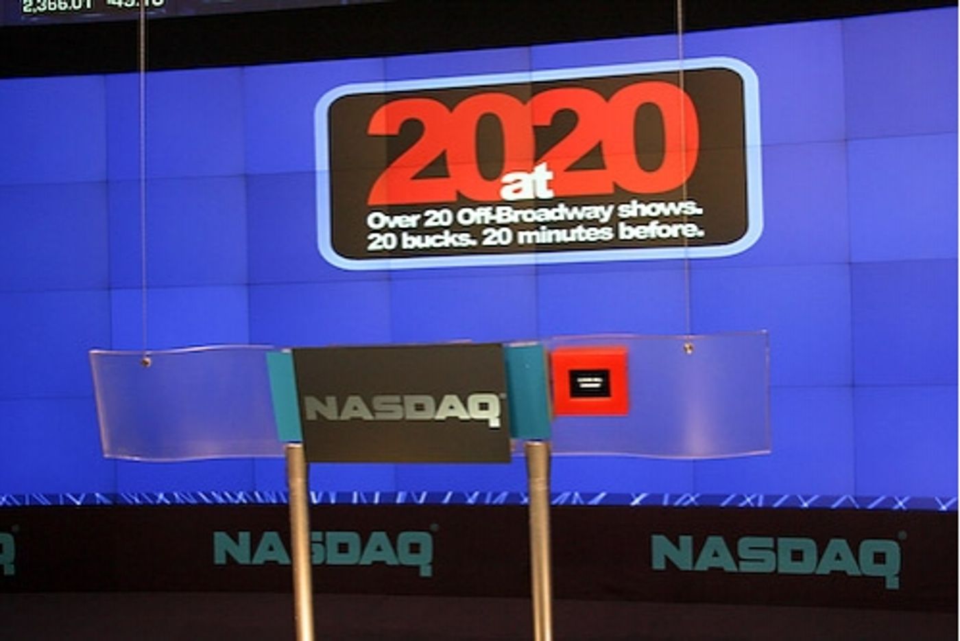 Photo Coverage: 20 at 20 Nasdaq Closing Bell  Image