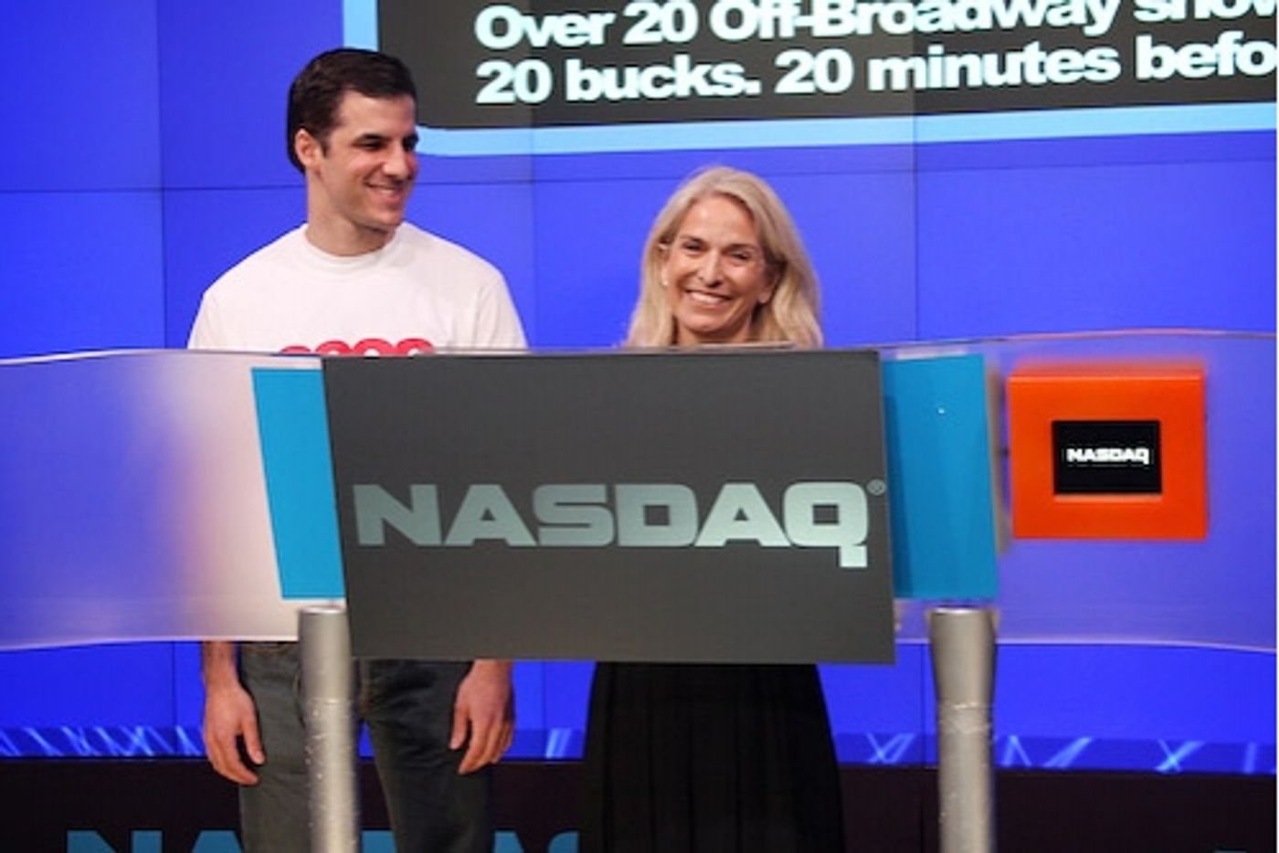 Photo Coverage: 20 at 20 Nasdaq Closing Bell  Image