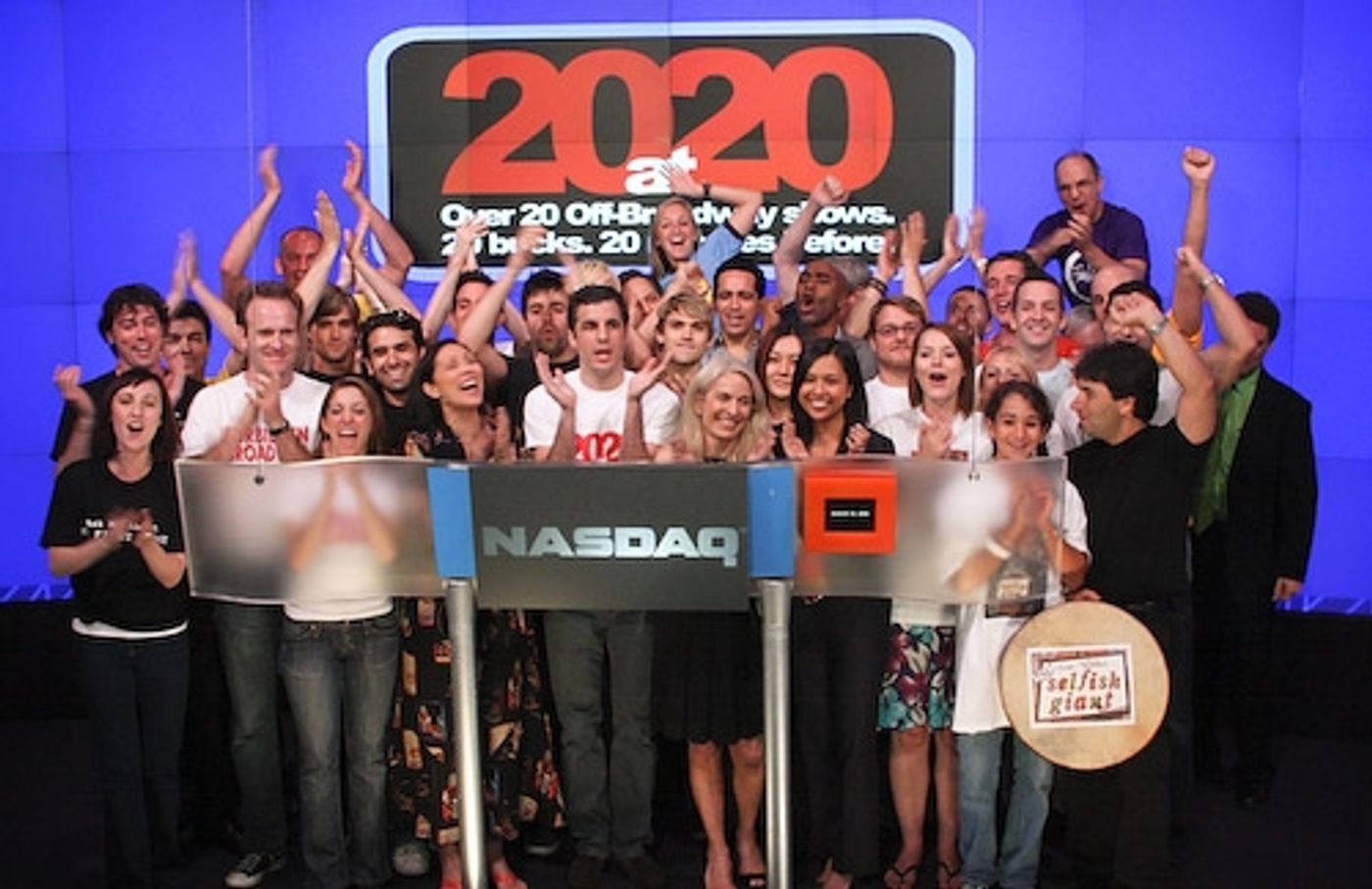 Photo Coverage: 20 at 20 Nasdaq Closing Bell  Image