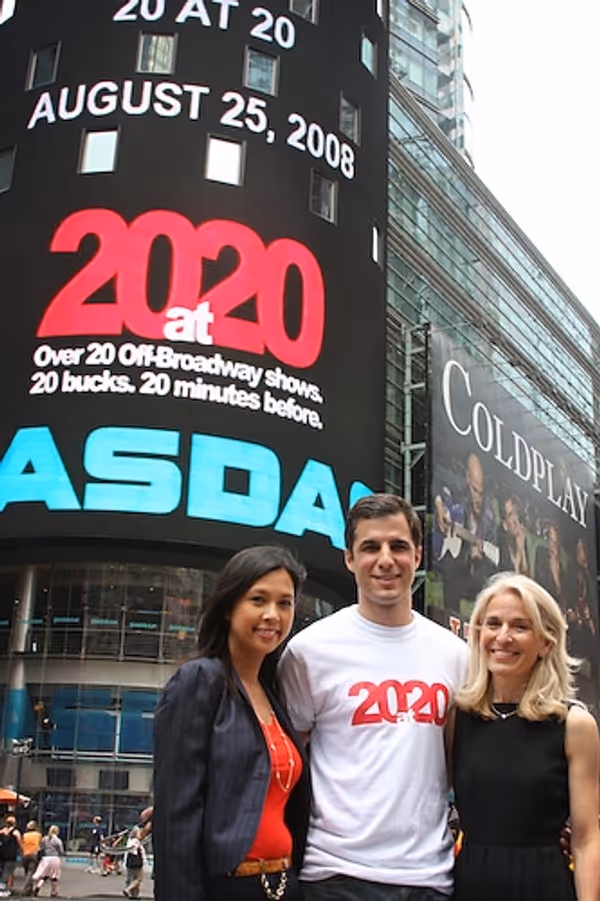Maribel Aber, Ken Davenport, and Catherine Russell Photo