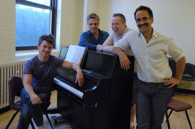 Randy Redd, Neil Pepe, Peter Bartlett and David Pittu Photo
