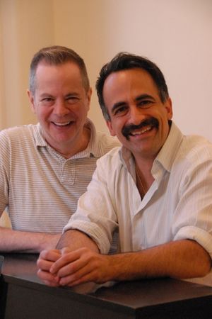 Peter Bartlett and David Pittu @ BroadwayWorld Peter Bartlett and David Pittu Photo