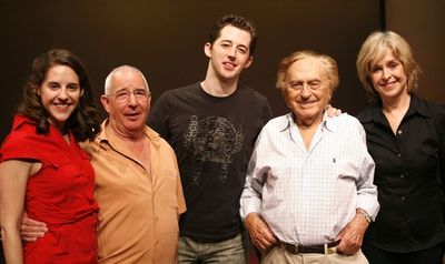 Emily Shoolin, Michael Tucker, Josh Grisetti, and Joseph Stein  Photo