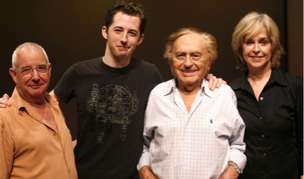 Michael Tucker, Josh Grisetti, Joseph Stein and Jill Eikenberry at 