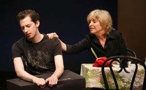 Josh Grisetti and Jill Eikenberry @ BroadwayWorld Josh Grisetti and Jill Eikenberry Photo