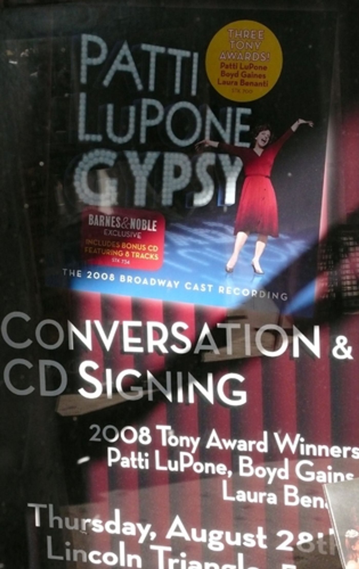 Photo Coverage: 'Gypsy' Cast Q & A at Barnes & Noble Photo Coverage: 'Gypsy' Cast Q & A at Barnes & Noble Image