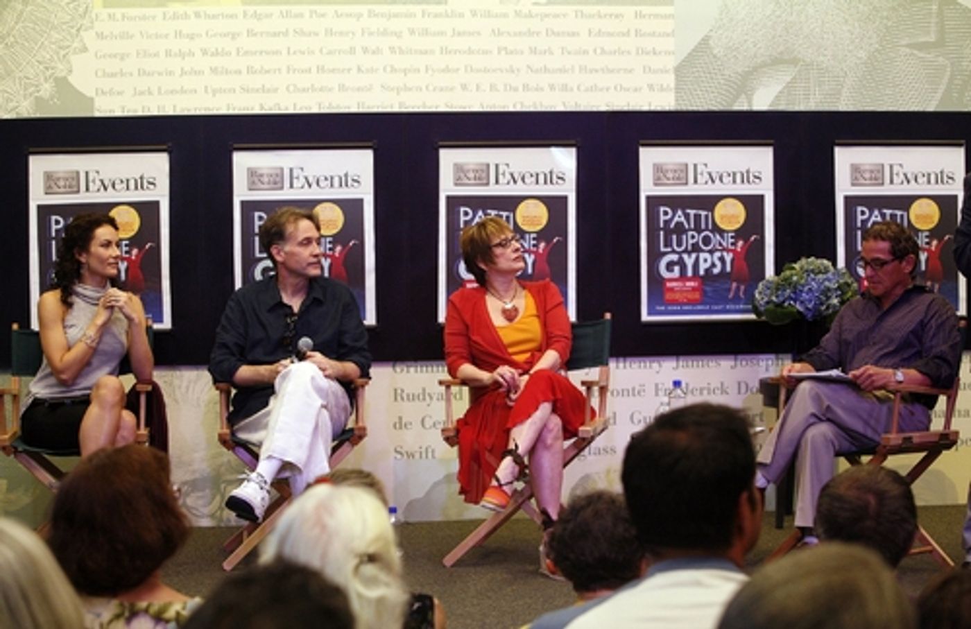 Photo Coverage: 'Gypsy' Cast Q & A at Barnes & Noble Photo Coverage: 'Gypsy' Cast Q & A at Barnes & Noble Image