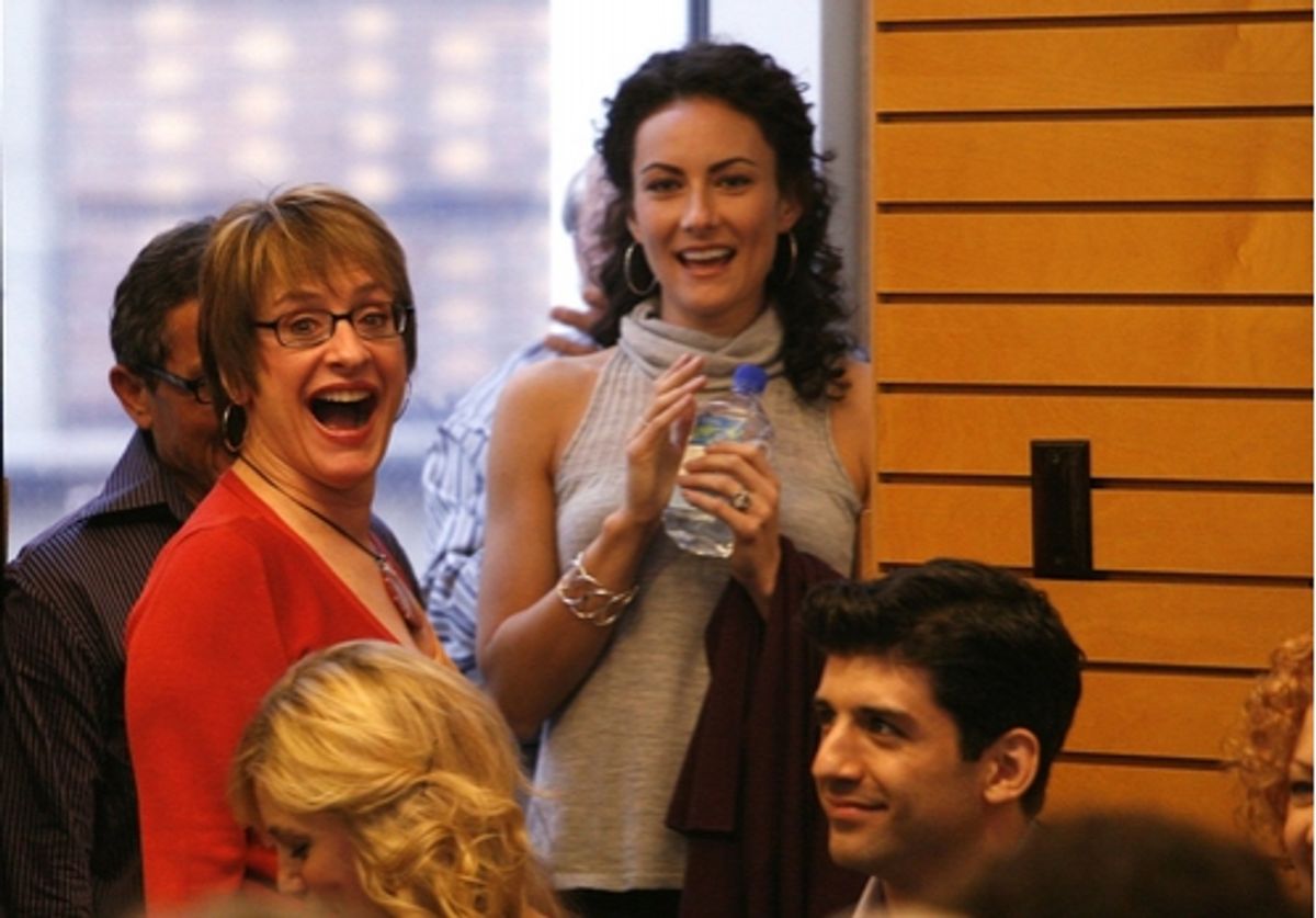 Patti LuPone and Laura Benanti at 