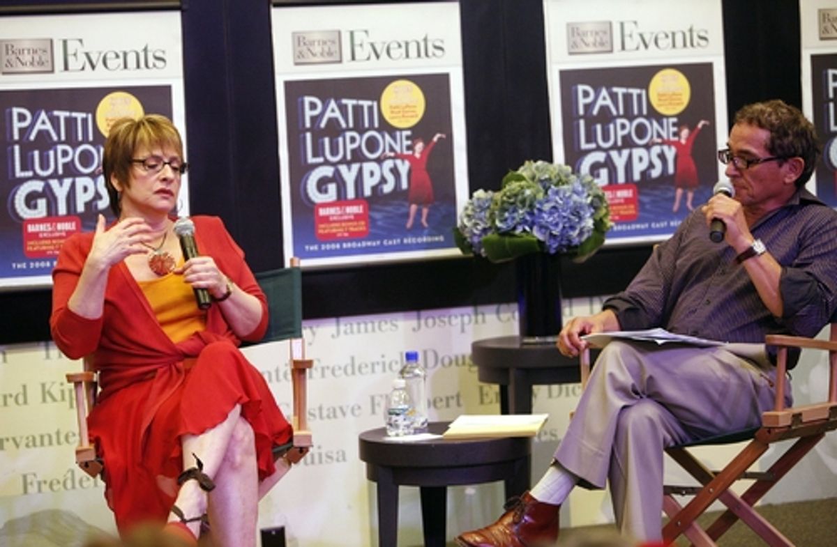 Patti LuPone and Patrick Pacheco at 