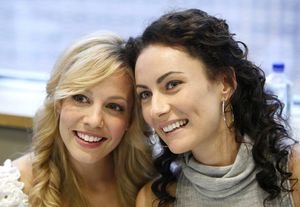 Leigh Ann Larkin and Laura Benanti @ BroadwayWorld Leigh Ann Larkin and Laura Benanti Photo