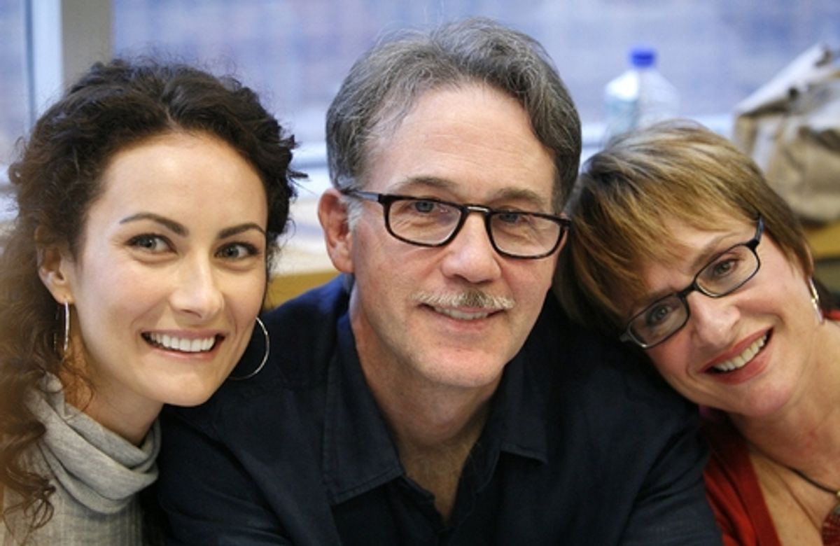 Laura Benanti, Boyd Gaines and Patti LuPone at 