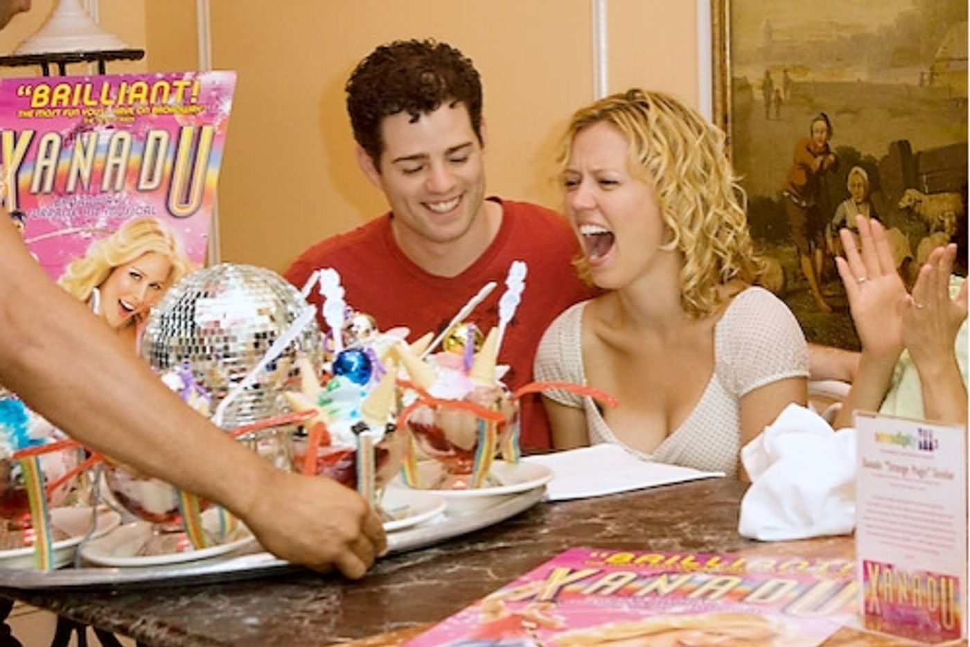 Photo Coverage: Xanadu Cast Enjoys 'Strange Magic' Sundae at Serendipity 3 Photo Coverage: Xanadu Cast Enjoys 'Strange Magic' Sundae at Serendipity 3 Image
