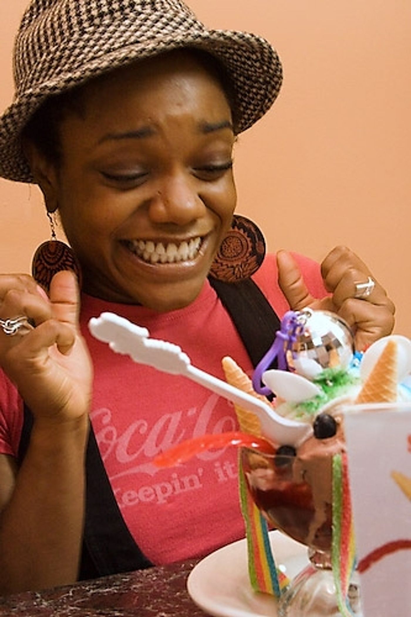 Photo Coverage: Xanadu Cast Enjoys 'Strange Magic' Sundae at Serendipity 3  Image