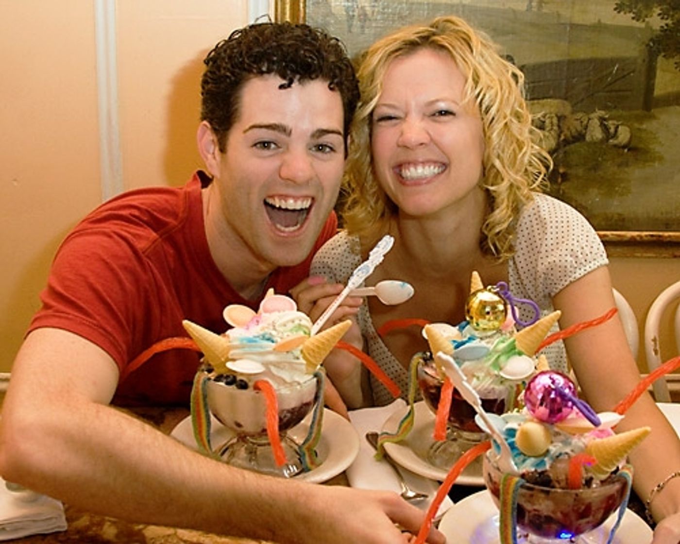 Photo Coverage: Xanadu Cast Enjoys 'Strange Magic' Sundae at Serendipity 3 Photo Coverage: Xanadu Cast Enjoys 'Strange Magic' Sundae at Serendipity 3 Image