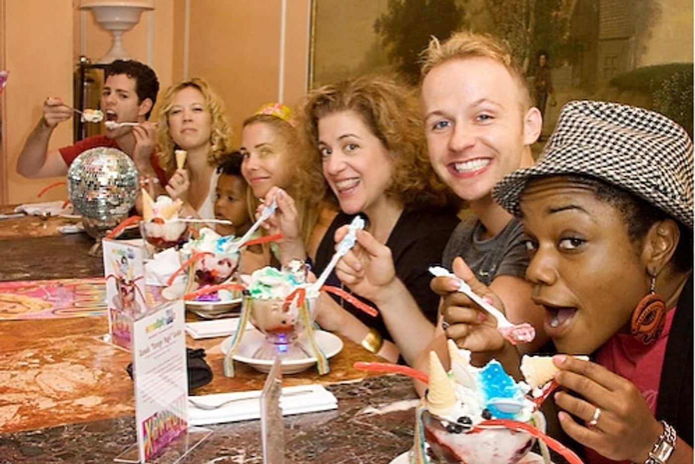 Photo Coverage: Xanadu Cast Enjoys 'Strange Magic' Sundae at Serendipity 3 Photo Coverage: Xanadu Cast Enjoys 'Strange Magic' Sundae at Serendipity 3 Image