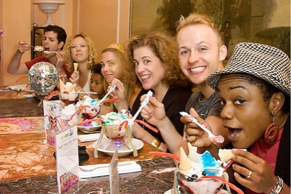 Jacob ben Widmar, Patti Murin, Kerry Butler, Mary Testa, and Marty Thomas Photo