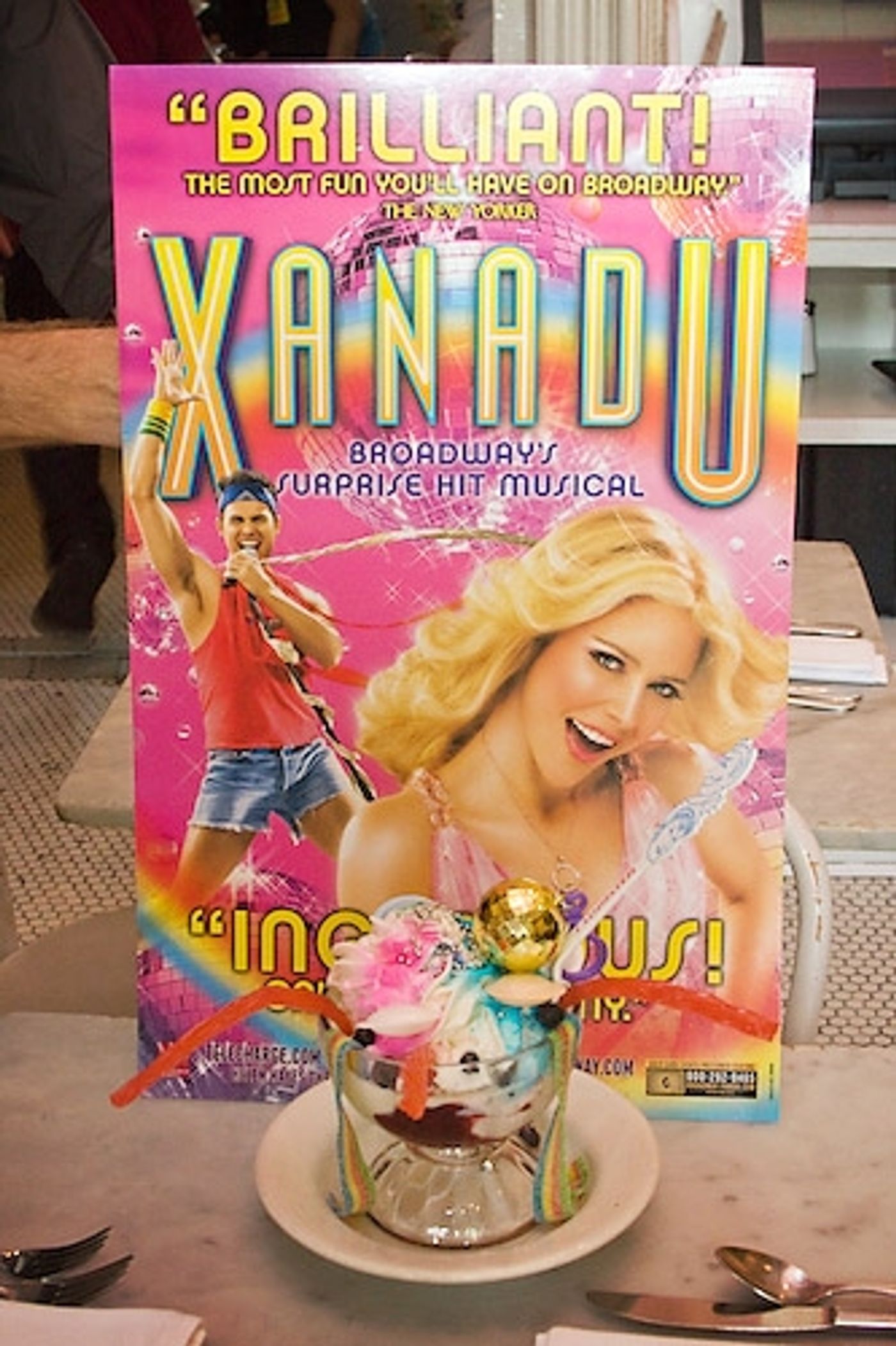 Photo Coverage: Xanadu Cast Enjoys 'Strange Magic' Sundae at Serendipity 3 Photo Coverage: Xanadu Cast Enjoys 'Strange Magic' Sundae at Serendipity 3 Image