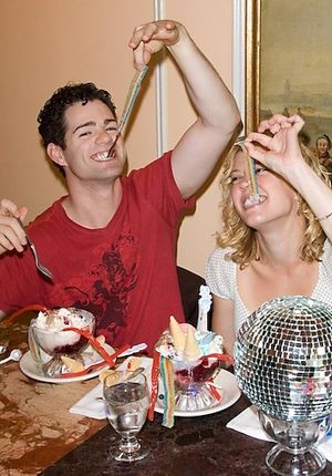 Jacob ben Widmar and Patti Murin @ BroadwayWorld Jacob ben Widmar and Patti Murin Photo