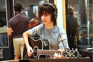 Zach Page at the guitar @ BroadwayWorld Zach Page at the guitar Photo