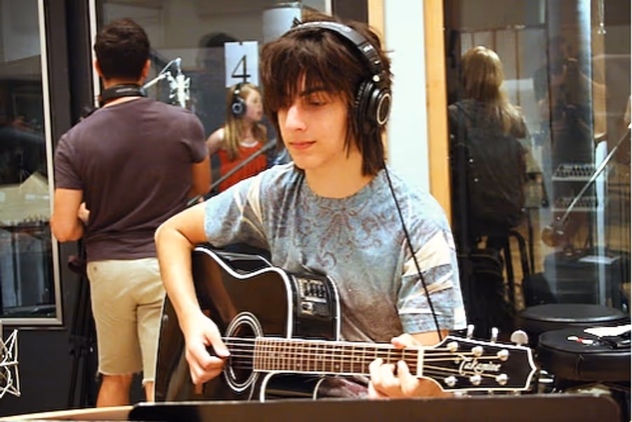 Photo Coverage: '13: A New Musical' Hits The Recording Studio Image