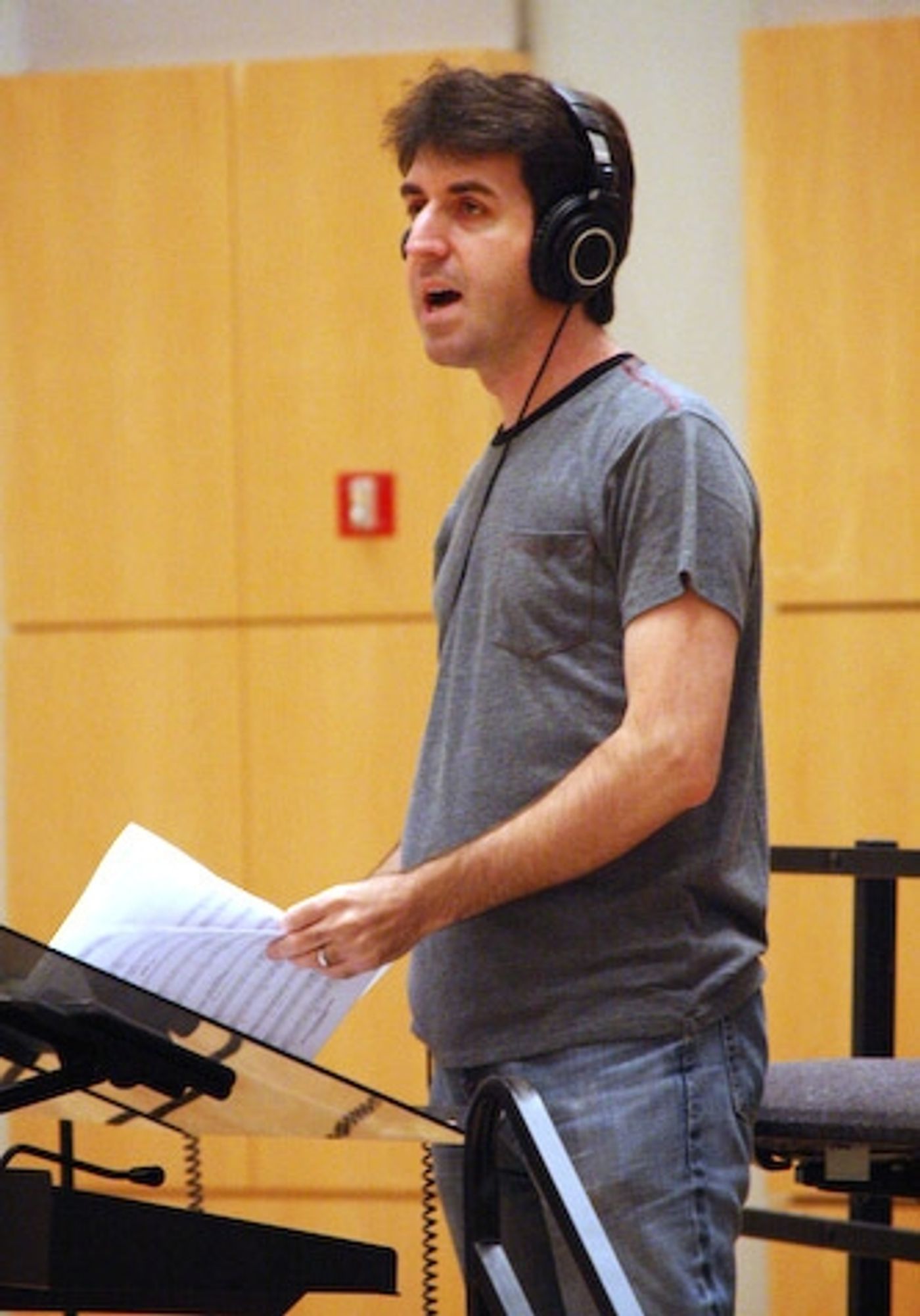 Photo Coverage: '13: A New Musical' Hits The Recording Studio  Image