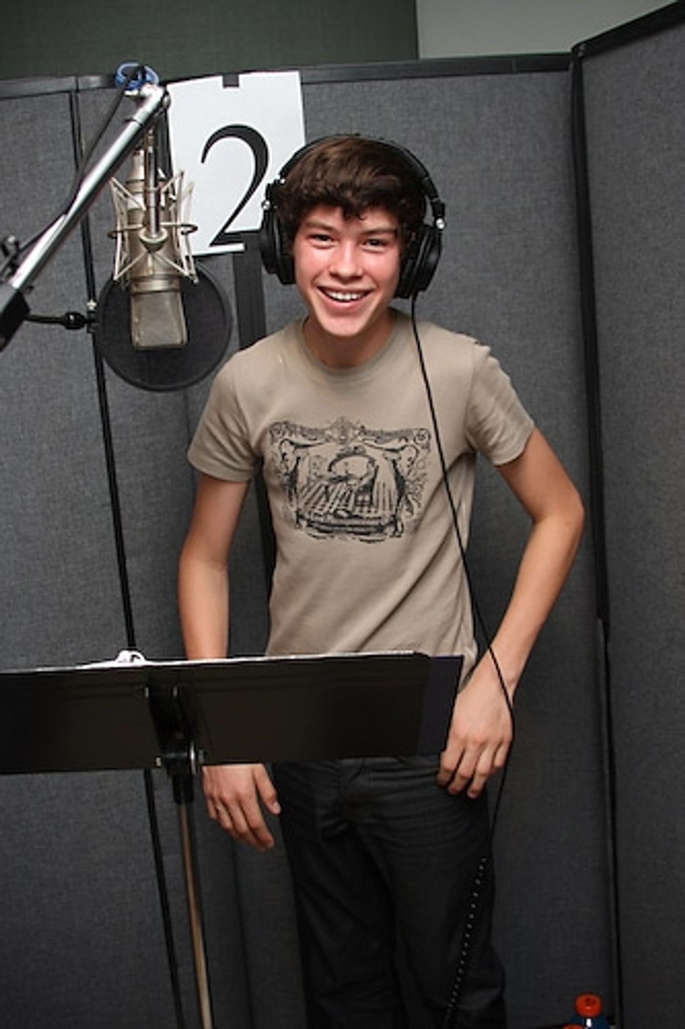 Photo Coverage: '13: A New Musical' Hits The Recording Studio  Image