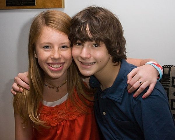 Allie Trimm and Aaron Simon Gross Photo