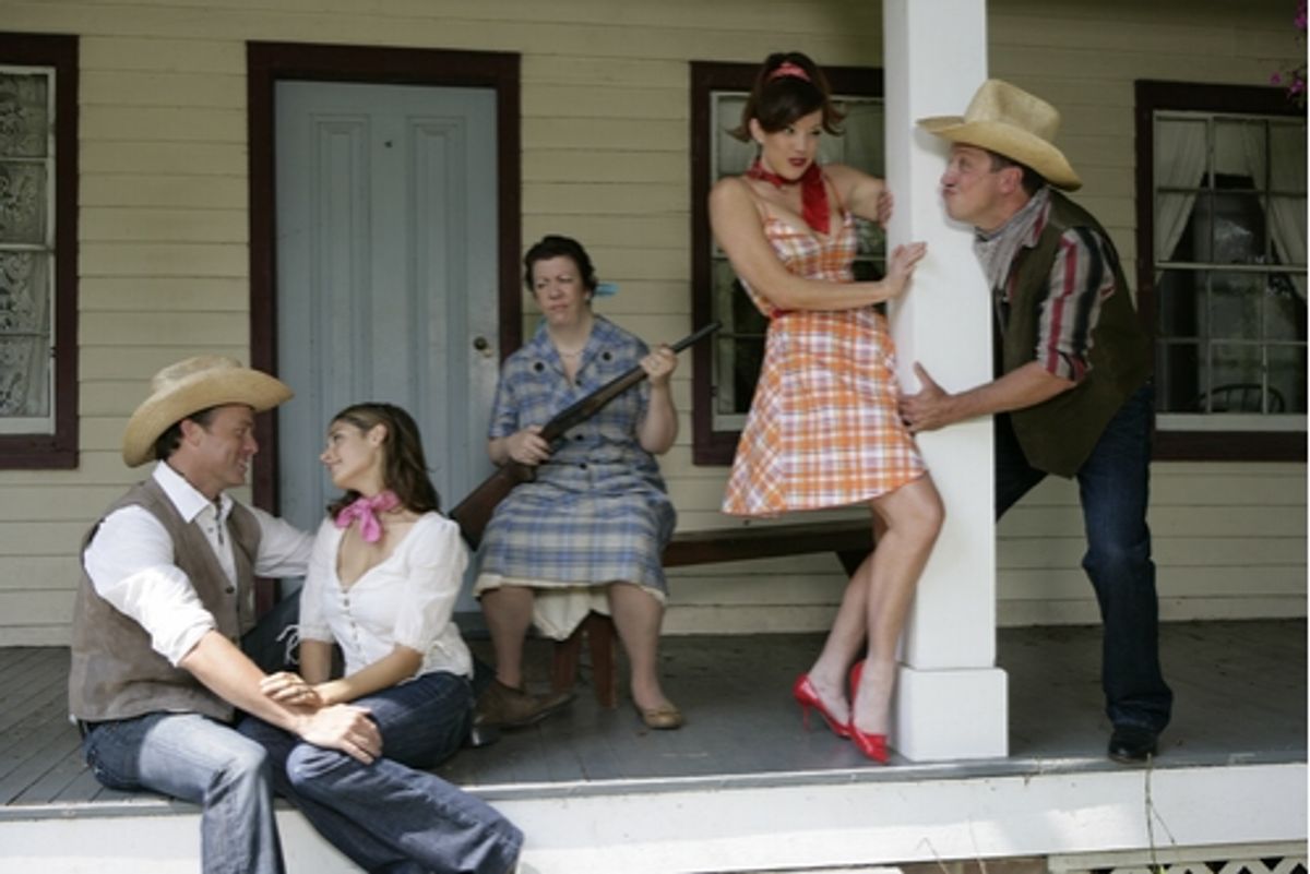 Rob Sutton, Elena Shaddow, Jennifer Perry, Beth Curry and Stacey Todd Holt at 