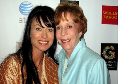 Erin Hamilton and Carol Burnett Photo