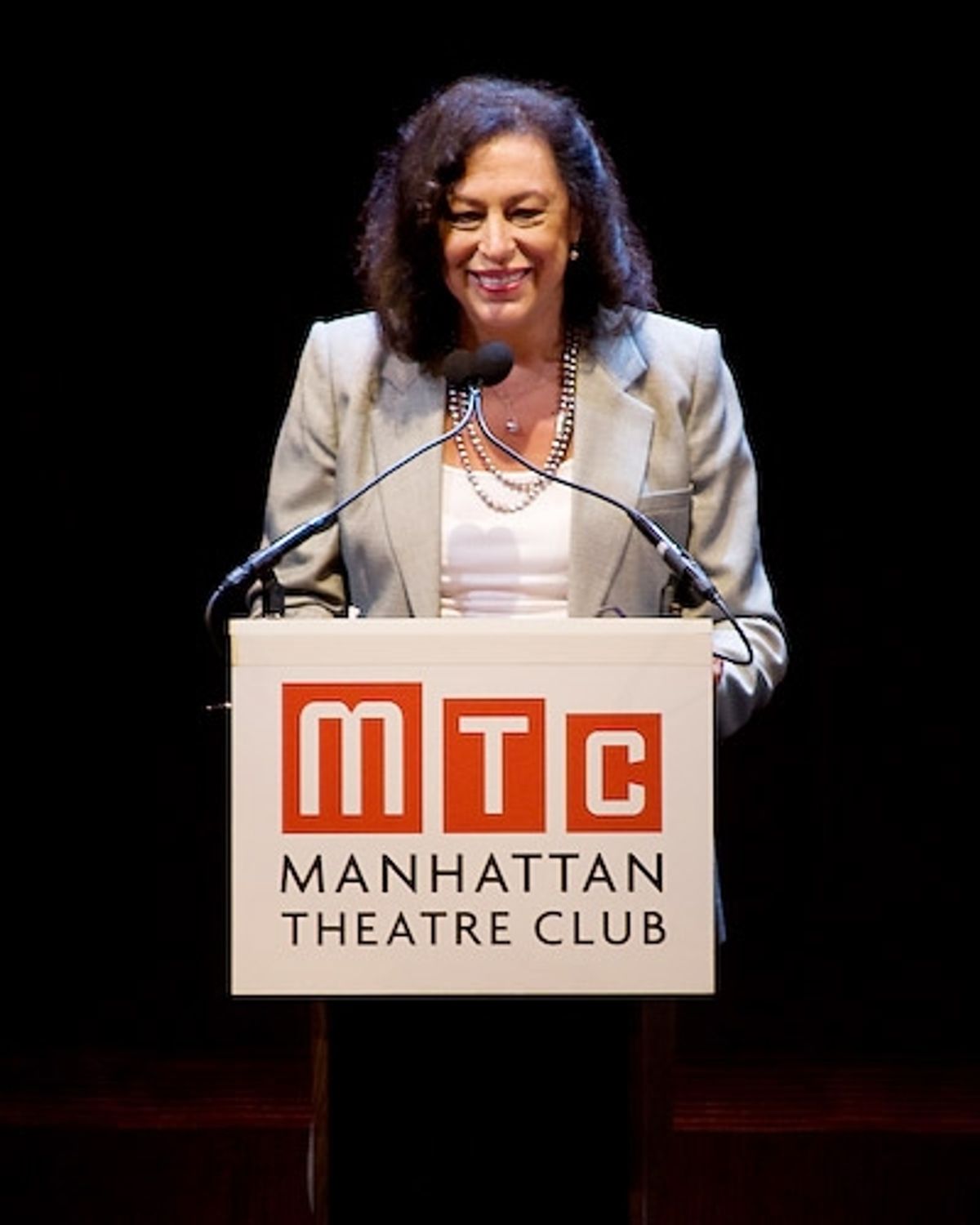 Lynne Meadow (MTC's Artistic Director) at 