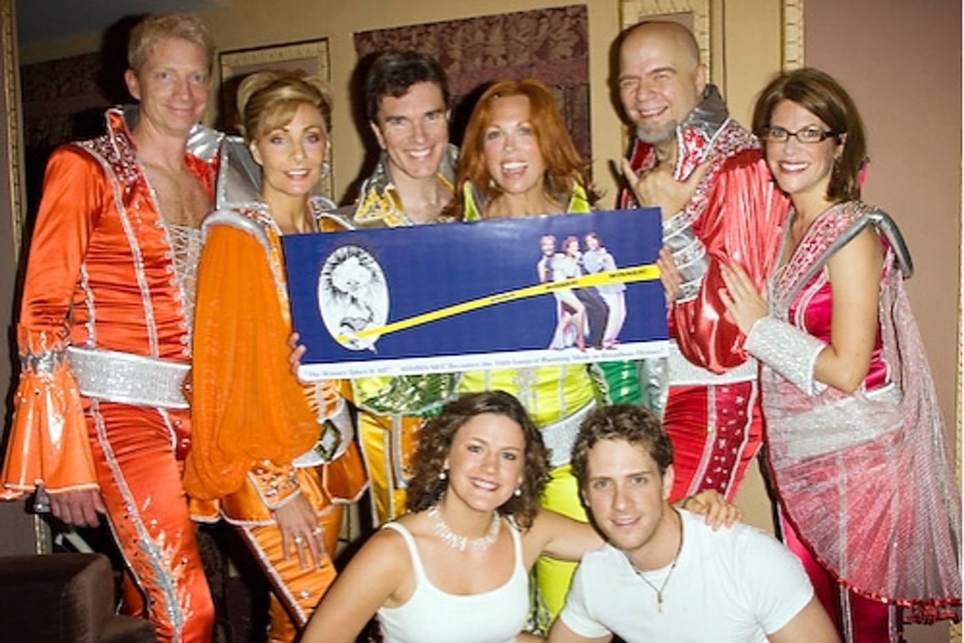 Photo Coverage: Mamma Mia! Becomes 16th Longest Running Show in Broadway History  Image