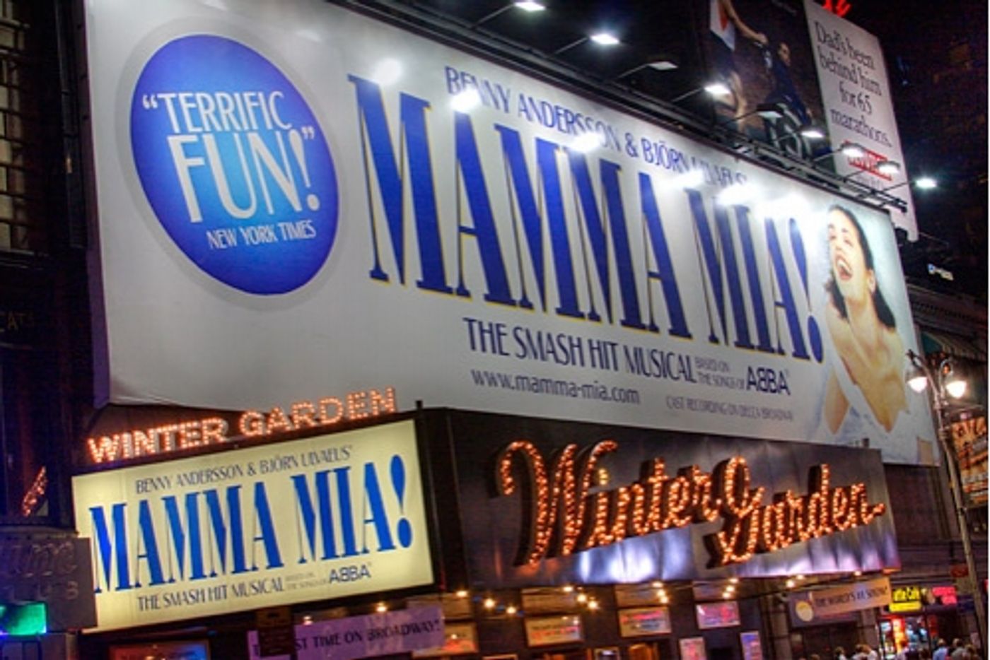 Photo Coverage: Mamma Mia! Becomes 16th Longest Running Show in Broadway History  Image