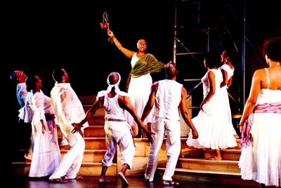 Ledisi, Brian Chandler, Yvette Cason, Lance Roberts, Leslie Odom, Jr., Bryan Terrell  Photo