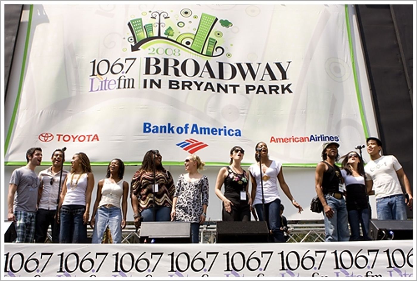 Photo Flash: 'Seasons of Love' RENT in Bryant Park  Image