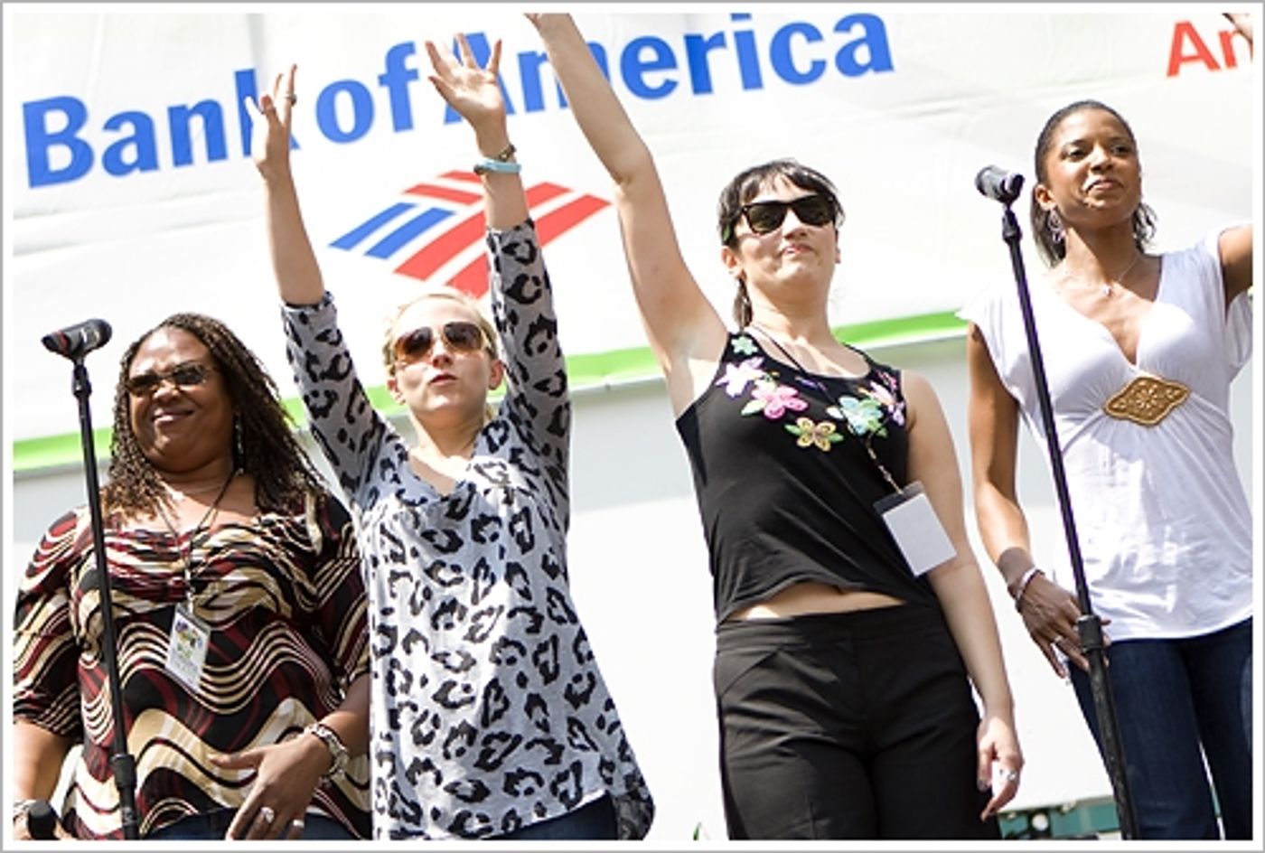 Photo Flash: 'Seasons of Love' RENT in Bryant Park  Image