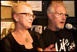Life Cafe owners Kathy Life Kirkpatrick and John Sunderland Photo