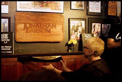 Kathy Life Kirkpatrick unveils the name plate Photo