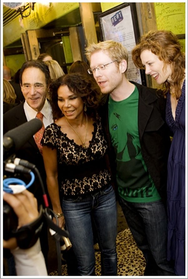 Allan S. Gordon, Daphne Rubin-Vega, and Anthony Rapp Photo