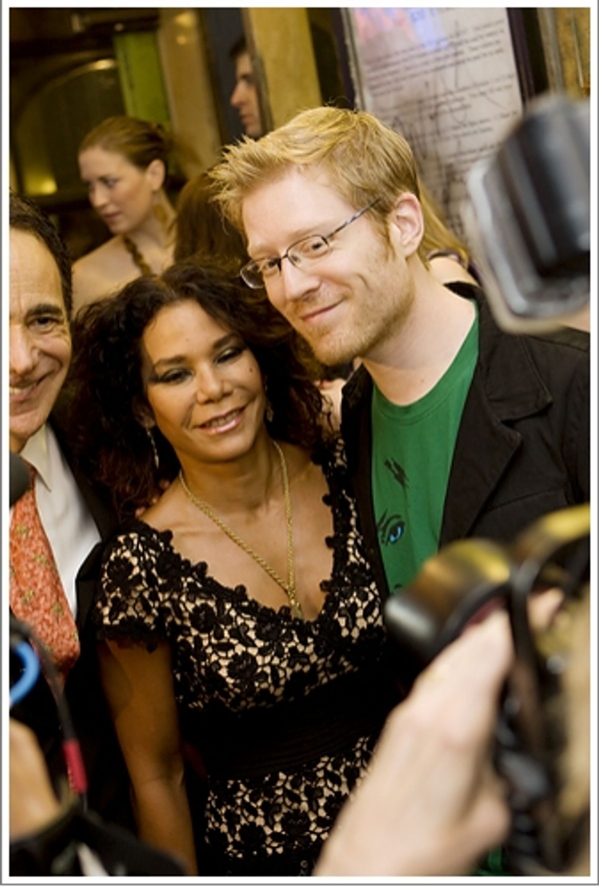 Daphne Rubin-Vega and Anthony Rapp at 