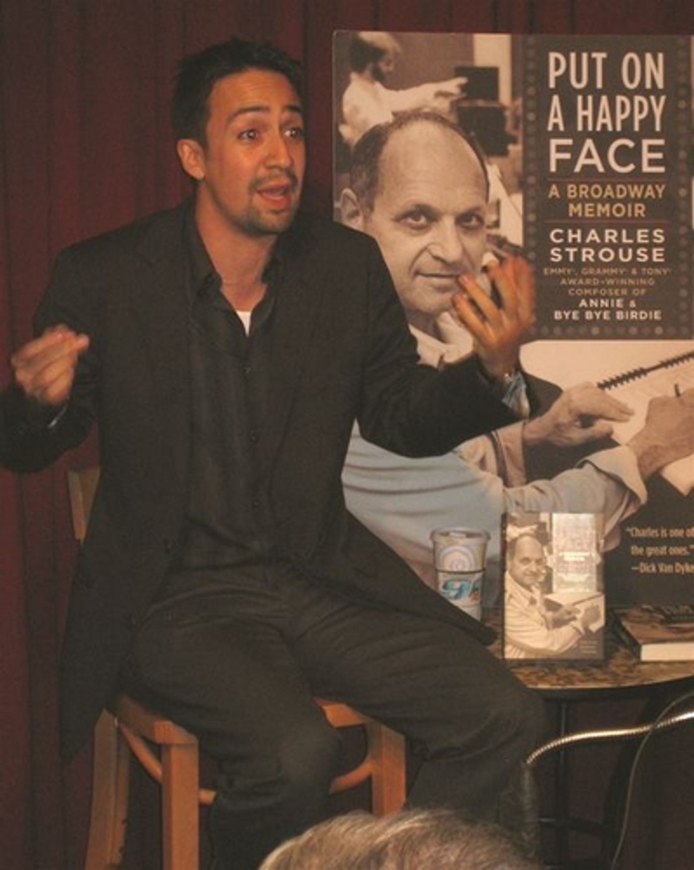 Photo Flash: Strouse and Miranda at The Drama Bookshop  Image