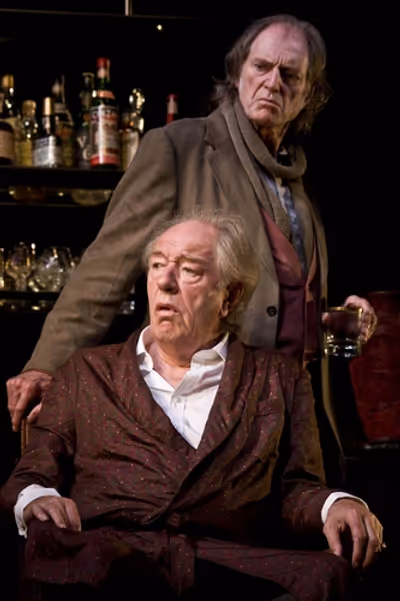 Michael Gambon (Hirst) and David Bradley (Spooner) Photo