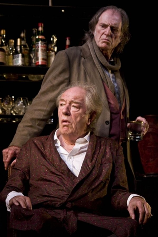Michael Gambon (Hirst) and David Bradley (Spooner) Photo